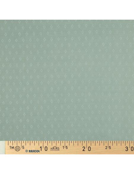 Tecido jersey malha pointelle - Menta