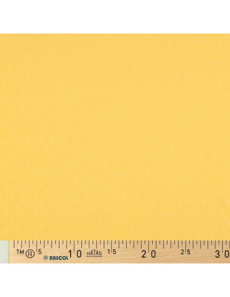 Tecido jersey malha pointelle - Amarelo claro