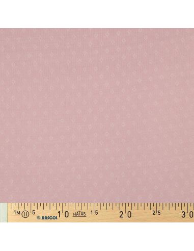 Tecido jersey malha pointelle - Rosa velho