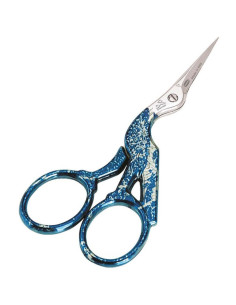 Tesoura de bordado cegonha Premax 9 cm - Azul