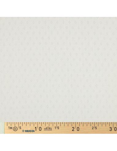 Tecido jersey malha pointelle - Cru