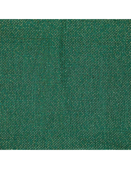 Tela de juta lurex - Verde