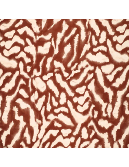 Tecido de cetim viscose stretch - Animal