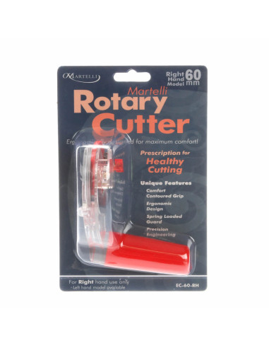 Cortador rotativo ergonômico Martelli 60 mm