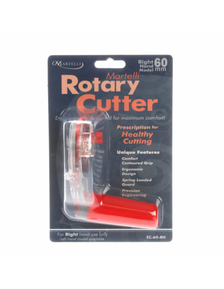 Cortador rotativo ergonômico Martelli 60 mm