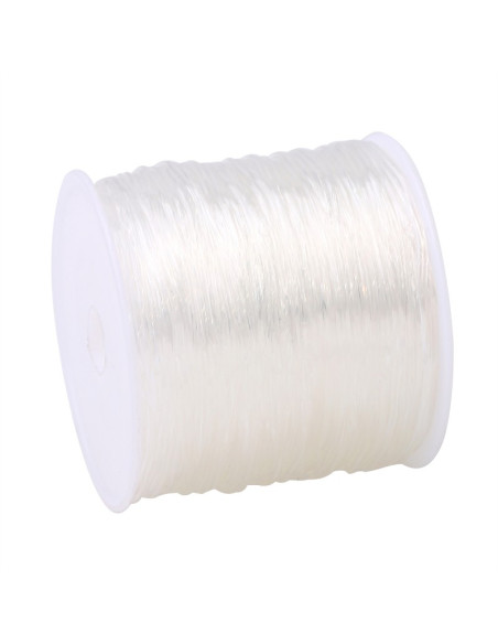 Fio elástico para contas 0,80 mm - Transparente