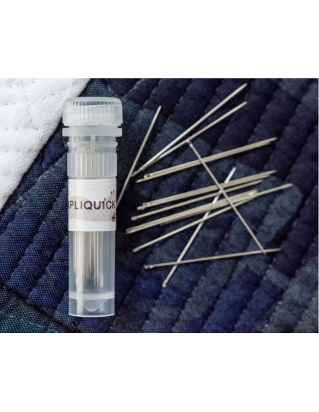 Tubo de 15 agulhas aplicado Apliquick