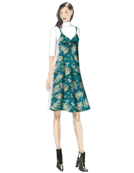 Molde de vestido - Vogue 9278