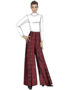 Molde de calça - Vogue 9282 2