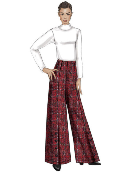 Molde de calça - Vogue 9282