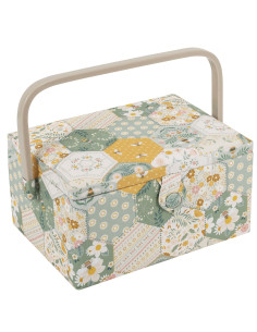 Caixa de costura - Patchwork abelha