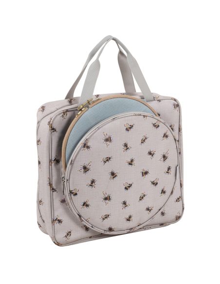 Bolsa de trabalho para bordado - Abelha