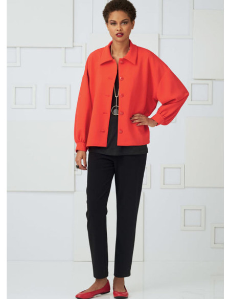 Molde de blusa, saia e calça - Vogue 9286