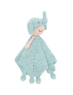 Kit de crochê para manta de pelúcia - Elefante 2