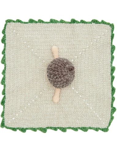 Kit de crochê para manta de pelúcia - Natureza