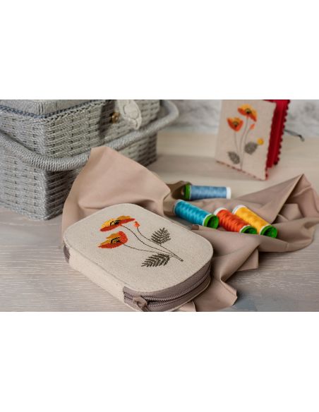 Kit de costura - Papoulas