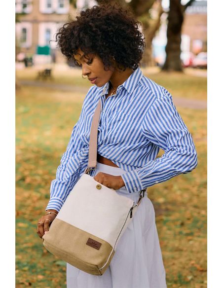 Bolsa a tiracolo especial bordado Eco Vita DMC