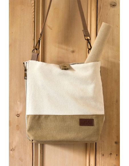 Bolsa a tiracolo especial bordado Eco Vita DMC
