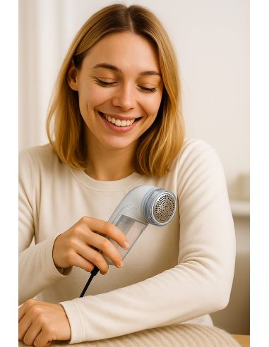 Aparador de pelos recarregável ergonômico