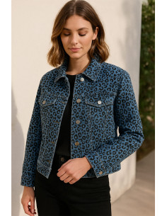 Tecido jeans Denim - Animal 2