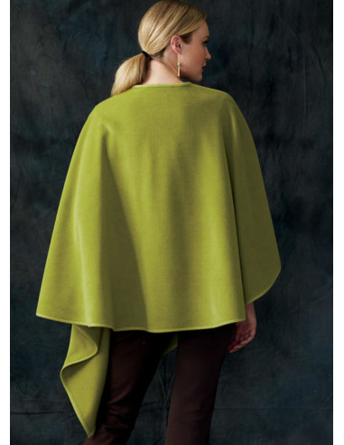 Padrão de xales, bolero e cachecol - Vogue 9291 - XY