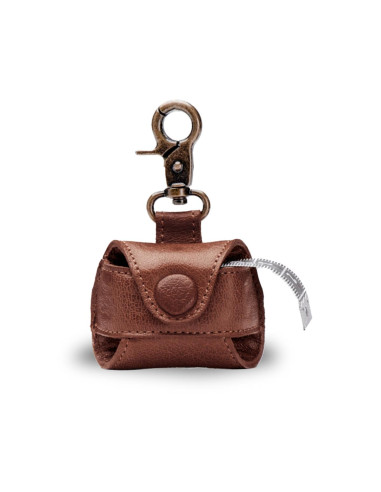 Estojo de couro para fita métrica Muud Malmö Hook - Rich Brown