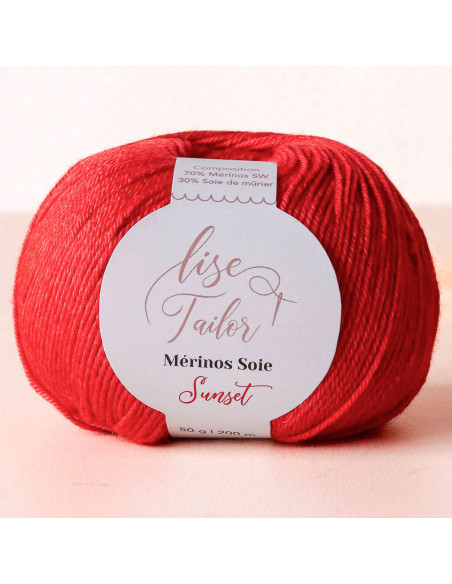 Lã Merino Seda Lise Tailor