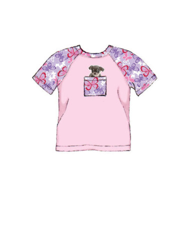 Padrão de blusas e calças
