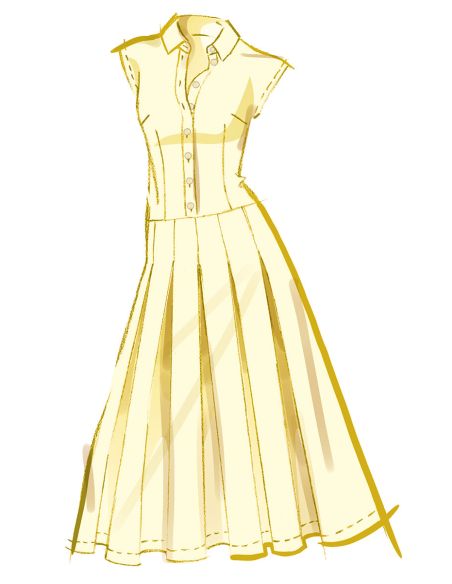 Molde de vestido - McCall's 8576