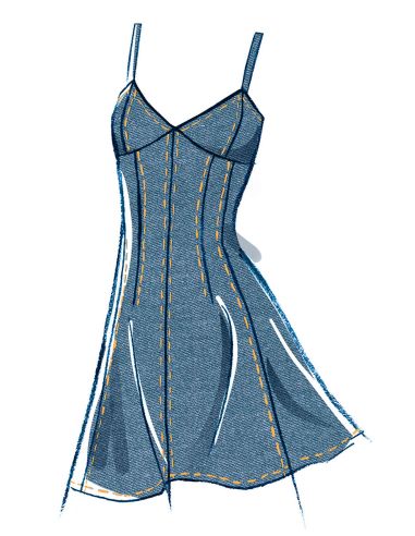 Molde de vestido - McCall's 8577