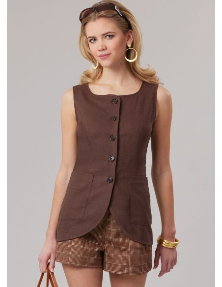 Padrão de blusa - McCall's 8585