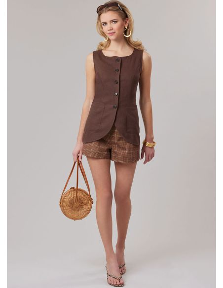 Padrão de blusa - McCall's 8585