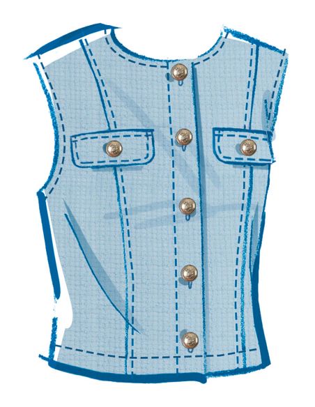 Molde de blusa - McCall's 8586