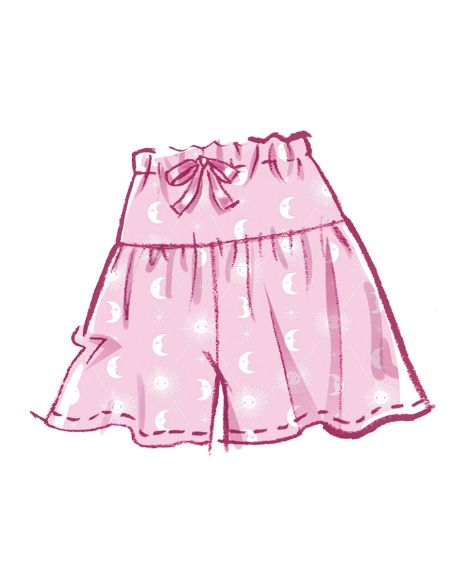 Padrão de top, short e calça - McCall's 8587