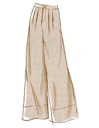 Molde de calça - McCall's 8588