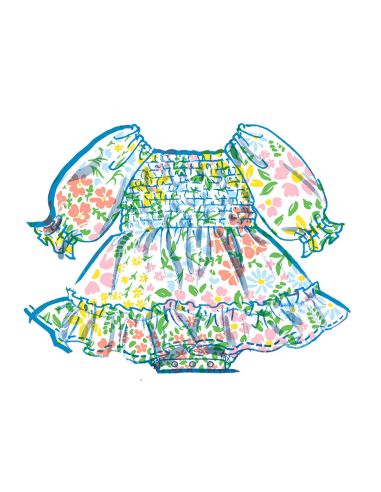 Molde de macacão e vestido - McCall's 8591