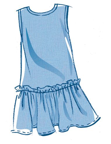 Molde de blusa e vestido - McCall's 8593
