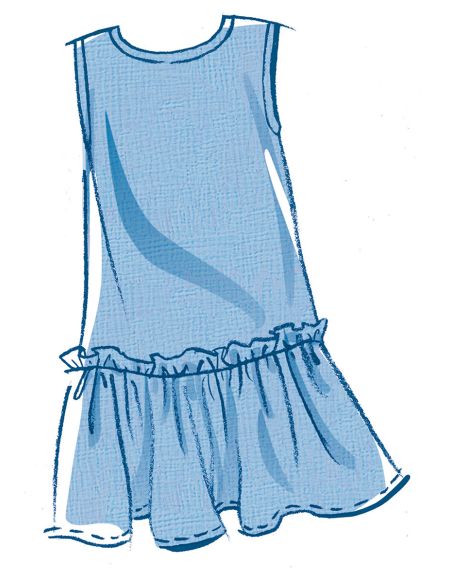 Molde de blusa e vestido - McCall's 8593