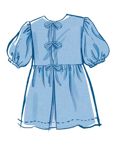 Molde de blusa e vestido - McCall's 8593