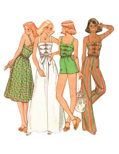 Molde de vestido e macacão - McCall's 8596