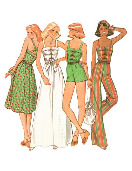 Molde de vestido e macacão - McCall's 8596