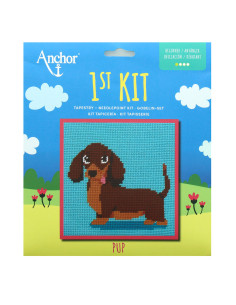 Meu 1º kit de tapeçaria - Dachshund
