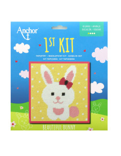 Meu 1º kit de tapeçaria - Coelho