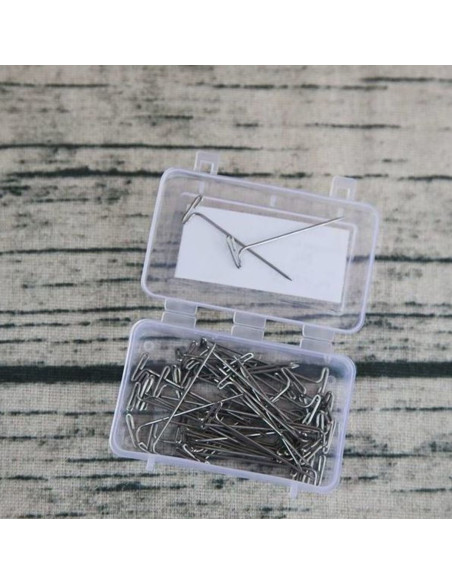 Caixa de 50 alfinetes para tricô em T KnitPro