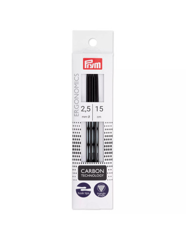 Agulhas de tricô de duas pontas Prym Ergonomics