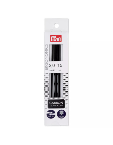 Agulhas de tricô de duas pontas Prym Ergonomics