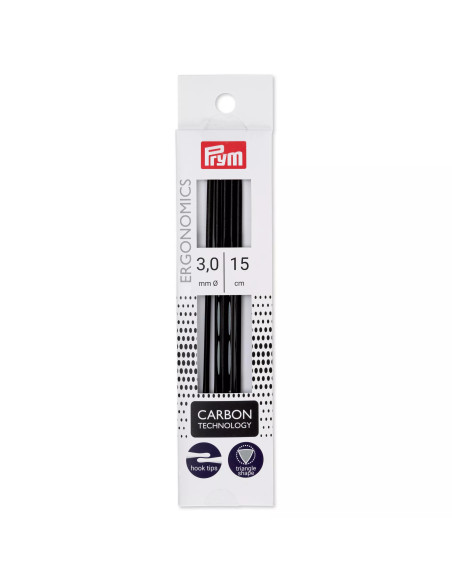 Agulhas de tricô de duas pontas Prym Ergonomics