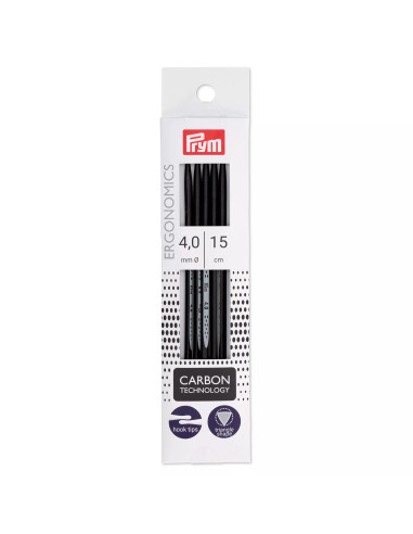 Agulhas de tricô de duas pontas Prym Ergonomics