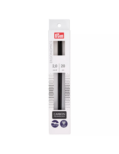 Agulhas de tricô de duas pontas Prym Ergonomics