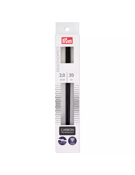 Agulhas de tricô de duas pontas Prym Ergonomics